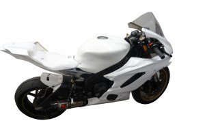 Yamaha R6 08-16 with rear frame and complete R6 17-on bike5